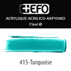 ΑΚΡΥΛΙΚΟ ΧΡΩΜΑ EFO 75ml TURQUOISE ΤΥΡΚΟΥΑΖ σωληνάριο 388415
