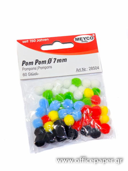 ΠΟΜ ΠΟΜ MEYCO 7mm 60TEM MINI MINI 28504