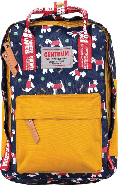 ΤΣΑΝΤΑ ΠΛΑΤΗΣ CENTRUM ME ΣΚΥΛΑΚΙΑ 1 ΘΗΚΗ 20x29x13cm ΜΠΛΕ 88520