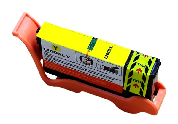 ΜΕΛΑΝΗ LEXMARK 100XL YELLOW ΣΥΜΒΑΤΗ 22ml