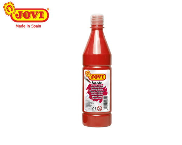 ΤΕΜΠΕΡΑ JOVI BASIC 500ml ΚΟΚΚΙΝΟ-RED ΙΣΠΑΝΙΑΣ
