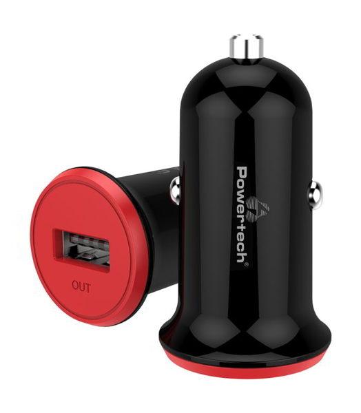 ΦΟΡΤΙΣΤΗΣ AYTOKINHTOY POWERTECH USB  MAX 1A 5V No PT-763