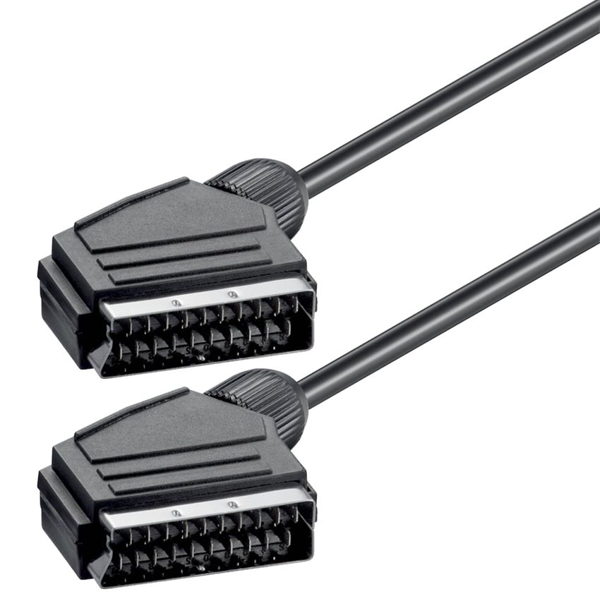 ΚΑΛΩΔΙΟ SCART M-M 21PIN 1.4 MEΤΡΑ POWERTECH CAB-S001