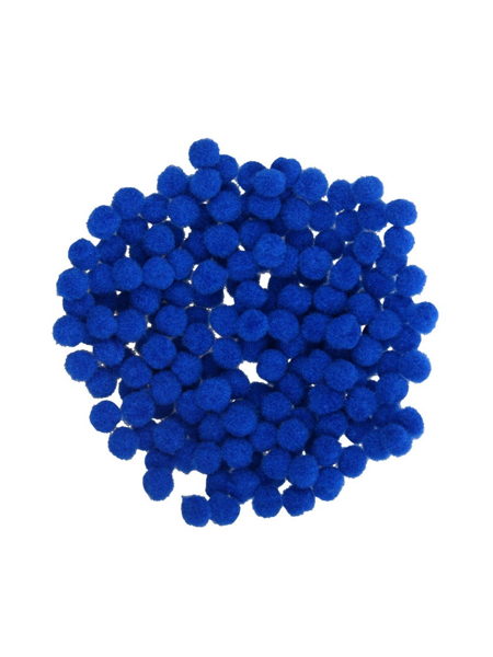 ΠΟΜ ΠΟΜ I-MONDI 10mm 200TEM ΜΟΝΟΧΡΩΜΑ ΜΠΛΕ No115-20-038