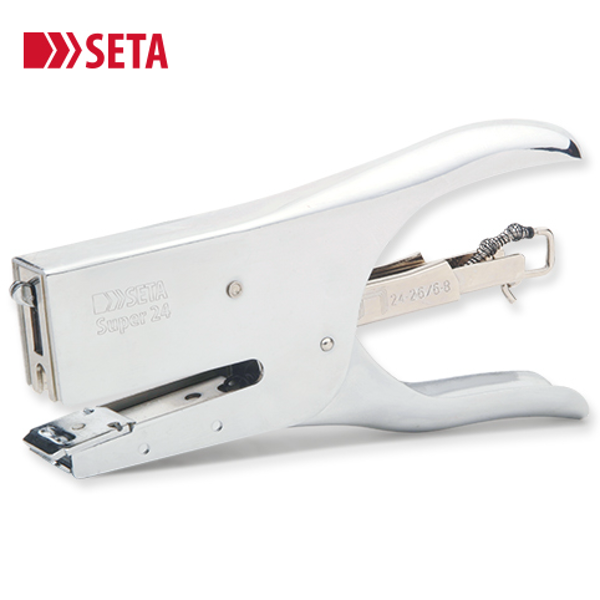 ΣΥΡΡΑΠΤΙΚΗ ΜΗΧΑΝΗ SETA SUPER 24 ΑΣΗΜΙ  σύρματα Νο24/6-8 26/6-8