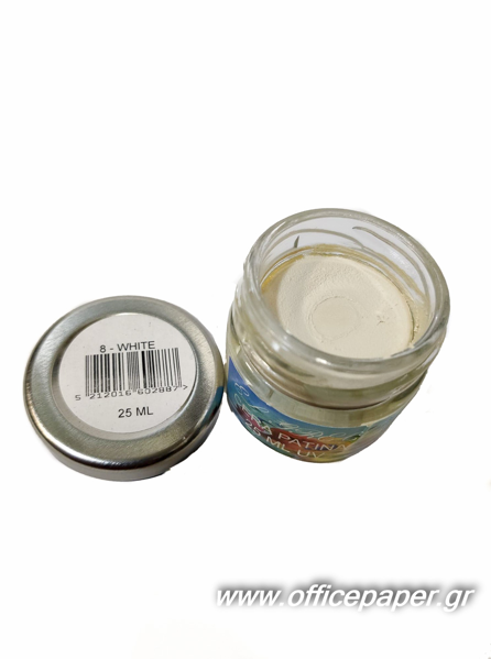 ΠΑΤΙΝΑ EL GRECO ΔΙΑΛΥΤΟΥ (ΚΕΡΙΟΥ) No8 WHITE 25ml