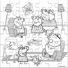 ΠΑΖΛ ΧΡΩΜΑΤΙΣΜΟΥ PEPPA PIG, 2 ΟΨΕΩΝ LUNA TOYS, 42 ΤΜΧ., 42X42 ΕΚ.