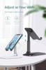 ΒΑΣΗ ΣΤΗΡΙΞΗΣ AWEI βάση smartphone & tablet AW-X11-BK, ρυθμιζόμενη, μαύρη