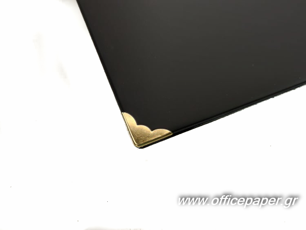 ΣΟΥΜΕΝ ΓΡΑΦΕΙΟΥ ΔΙΦΥΛΟ ΠΛΑΣΤΙΚΟ 34Χ46cm ΜΠΛΕ ΣΚΟΥΡΟ ΜΕ ΜΕΤΑΛ.ΓΩΝΙΕΣ