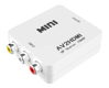 ΑΝΤΑΠΤΟΡΑΣ ΕΙΚΟΝΑΣ POWERTECH HD Video Converter CAB-H083 3x RCA σε HDMI, MS1858, Full HD