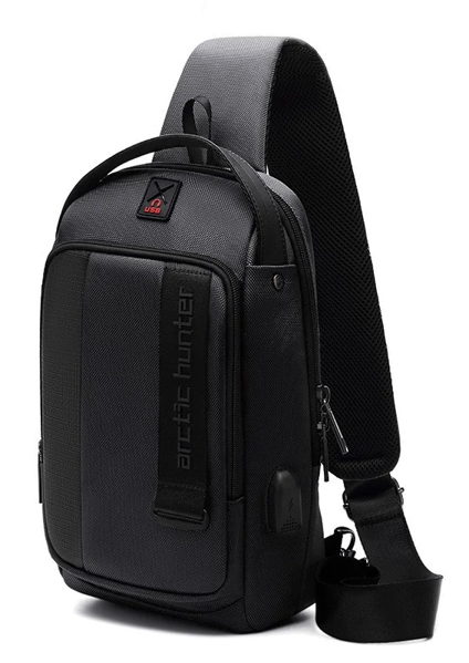 ΤΣΑΝΤΑΚΙ ΩΜΟΥ-CROSSBOY ARCTIC HUNTER 32Χ20Χ8cm ΜΑΥΡΟ XB00100-BK