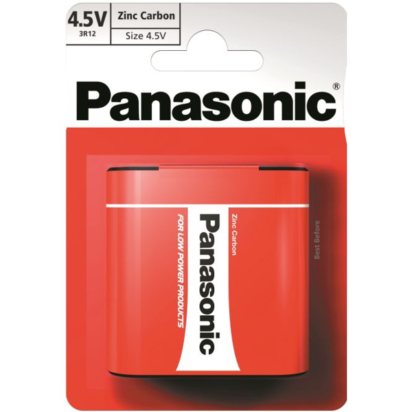 ΜΠΑΤΑΡΙΕΣ PANASONIC 4.5V ZINC-CARBON 1TEM (ΛΗΞΗ 2021)