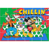 ΠΑΖΛ ΧΡΩΜΑΤΙΣΜΟΥ DISNEY MICKEY MOUSE 2 ΟΨΕΩΝ ΜΕ 3 ΣΕΛΙΔΕΣ ΧΡΩΜΑΤΙΣΜΟΥ, LUNA TOYS, 24 ΤΜΧ., 41X28 ΕΚ. 000562601