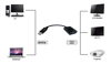 ΑΝΤΑΠΤΟΡΑΣ ΕΙΚΟΝΑΣ POWERTECH converter DisplayPort σε VGA PTH-028, 1920x1200p, μαύρο