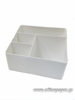 ΜΟΛΥΒΟΘΗΚΗ-ΠΟΛΥΘΗΚΗ ΚΑΛΛΥΝΤΙΚΩΝ  18x13,5x15 εκ. ΛΕΥΚΗ 35903-00