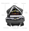 ΤΣΑΝΤΑ CITY-LAPTOP ARCTIC HUNTER ΠΛΑΤΗΣ ΜΑΥΡΗ B00218-BK