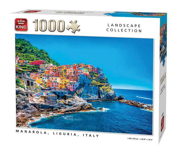 ΠΑΖΛ 1000TEM ΣΕ ΚΟΥΤΙ 23X28X6EK. LANDSCAPE 55856 MANAROLA LIGURIA ITALY