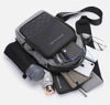 ΤΣΑΝΤΑΚΙ ΩΜΟΥ-CROSSBOY ARCTIC HUNTER XB00105-GY, USB, αδιάβροχη, γκρι