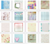 ΜΠΛΟΚ SCRAPBOOKING -ΒΑΠΤΙΣΗΣ- 40ΦΥΛΛΑ 20 ΣΧΕΔΙΑ Χ2 ΦΥΛΛΑ 31Χ31cm 140&250gr 270007