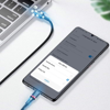 ΚΑΛΩΔΙΟ USB TYPE-C BASEUS USB σε Type-C CATGH-H01, LED, 5A 40W, 2m, μαύρο