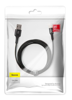 ΚΑΛΩΔΙΟ USB TYPE-C BASEUS USB σε Type-C CATGH-H01, LED, 5A 40W, 2m, μαύρο