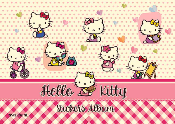 ΑΛΜΠΟΥΜ ΓΙΑ ΑΥΤΟΚΟΛΛΗΤΑ 14Χ21ΕΚ. 16ΣΕΛΙΔΕΣ HELLO KITTY 896414
