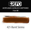 ΑΚΡΥΛΙΚΟ ΧΡΩΜΑ EFO 75ml BURNT SIENNA ΚΑΦΕ ΣΙΕΝΝΑ σωληνάριο 388421