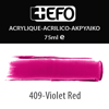 ΑΚΡΥΛΙΚΟ ΧΡΩΜΑ EFO 75ml VIOLET RED  ΚΟΚΚΙΝΟ ΒΙΟΛΕΤΙ σωληνάριο 388409