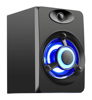 HXEIA POWERTECH Crystal sound PT-841, 2.1, 5W + 2x 3W, 3.5mm, μαύρα