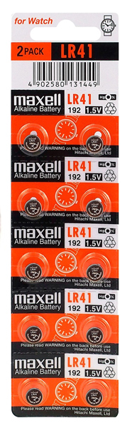 ΜΠΑΤΑΡΙΕΣ ΚΟΥΜΠΙ MAXELL AG3  /392A/CX41A/LR41W TEMAXIO