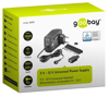 ΤΡΟΦΟΔΟΤΙΚΟ GOOBAY AC/DC ADAPTOR 1000mA 3-12V 9 tips