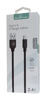 ΚΑΛΩΔΙΟ USB TYPE-C POWERTECH USB σε Type-C eco small PTR-0051 copper, 1m, μαύρο