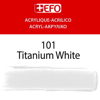 ΑΚΡΥΛΙΚΟ ΧΡΩΜΑ EFO 120ml WHITE ΛΕΥΚΟ σωληνάριο 389101