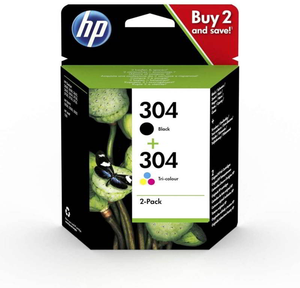 ΜΕΛΑΝΗ HP 304 ORIGINAL BLACK 120pages