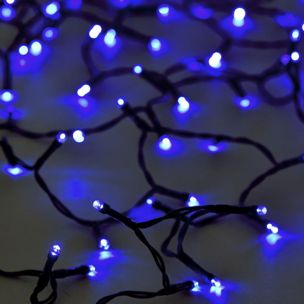 ΛΑΜΠΑΚΙΑ 100 LED ΣΕ ΣΕΙΡΑ ΜΕ ΕΠΕΚΤΑΣΗ ΚΑΙ ΜΕΤΑΣΧΗΜΑΤΙΣΤΗ, ΠΡΑΣΙΝΟ ΚΑΛΩΔΙΟ, ΛΕΥΚΟ LED ΑΝΑ 5 ΕΚ. IP44
