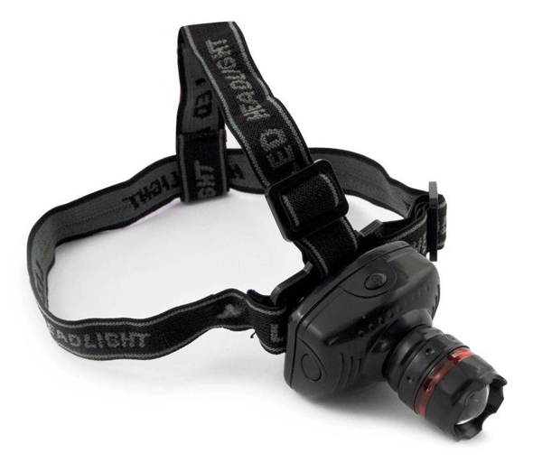 ΦΑΚΟΣ ΚΕΦΑΛΗΣ ESPERANZA 1 LED, 1Watt, 60 Lumens ,150m,3AAA