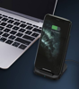 ΒΑΣΗ ΑΣΥΡΜΑΤΗΣ ΦΟΡΤΙΣΗΣ ROCKROSE Airwave, 10W, QUICK CHARGE ,ΜΑΥΡΗ