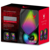 HXEIA VARR VGSFB  BLACK 2.0 USB COLOR LED FLASH POWER 2X3W RMS