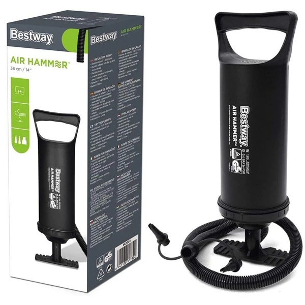 ΤΡΟΜΠΑ ΠΟΔΟΚΙΝΗΤΗ bestway 12x36εκ. 1.85lt  N62003 ΚΑΘΕΤΗ