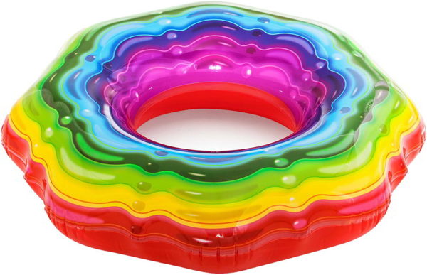 ΣΩΣΙΒΙΟ ΚΟΥΛΟΥΡΑ ΘΑΛΑΣΣΗΣ RAINBOW 115cm JILONG 36163