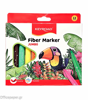 ΜΑΡΚΑΔΟΡΟΙ KEYROAD JUMBO FIBER MARKER 12 ΧΡΩΜΑΤΑ KR971413