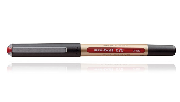 ΣΤΥΛΟ UNI BALL-EYE  1,00 mm ΚΟΚΚΙΝΟ BROAD JAPAN  UΒ-150-10