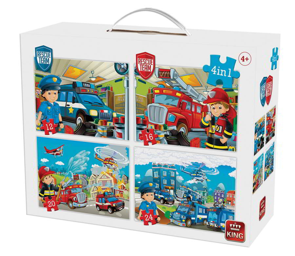 ΠΑΖΛ 4 ΣΕ 1 KIDDY ΣΕ ΚΟΥΤΙ 20X26X8EK. 55892 ΔΙΑΣΩΣΤΙΚΑ