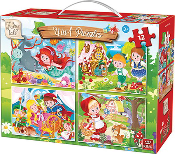 ΠΑΖΛ 4 ΣΕ 1 KIDDY ΣΕ ΚΟΥΤΙ 20X26X8EK. 55892 ΔΙΑΣΩΣΤΙΚΑ