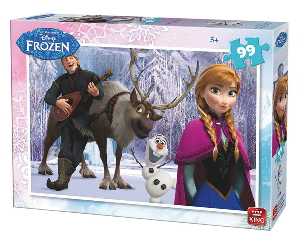 ΠΑΖΛ 99ΤΕΜ KIDDY ΣΕ ΚΟΥΤΙ 19X25X4EK. 5293B FROZEN