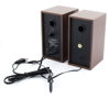 ΗΧΕΙΑ ESPERANZA FOLK BLACK  2.0 2X3WRMS POWER USB 5V,3.5mm ΞΥΛΙΝΑ
