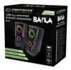 ΗΧΕΙΑ ESPERANZA ηχεία stereo Baila 2.0 EGS103, 2x3W, 3.5mm, μαύρα