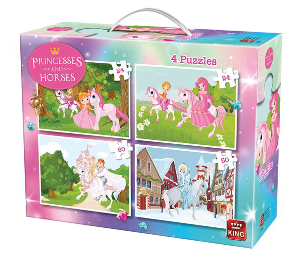 ΠΑΖΛ 4 ΣΕ 1 KIDDY ΣΕ ΚΟΥΤΙ 20X26X8EK. 55894 ΠΡΙΓΚΙΠΙΣΣΕΣ
