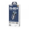 ΦΟΡΤΙΣΤΗΣ ΑΣΥΤΟΚΙΝΗΤΟΥ JELLICO F3 20W PD USB-C + USB3.0 Black