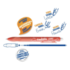 ΣΤΥΛΟ CARIOCA OOPS ERASABLE ΜΕ ΚΟΥΜΠΙ  0,7 mm ( Fine)  3 ΧΡΩΜΑΤΑ